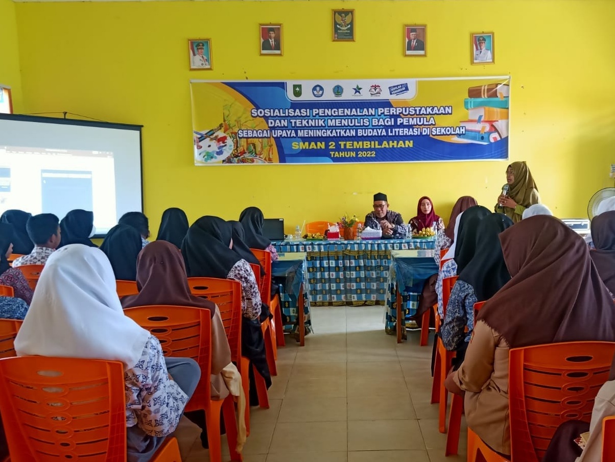 Tim dari DPAD Inhil Datangi SMAN 2 Tembilahan