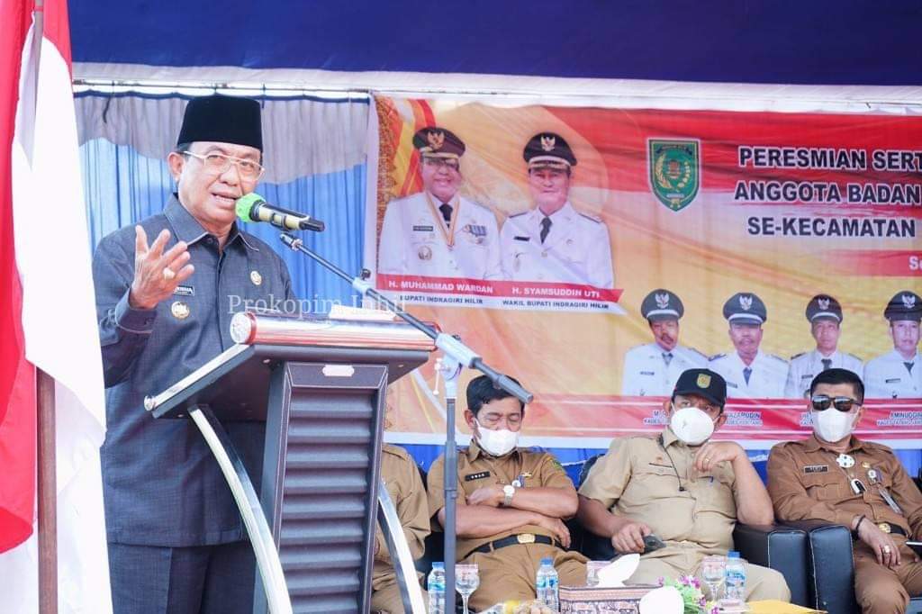 Bupati Inhil: BPD Perwujudan Demokrasi Dalam Penyelenggaraan Pemerintahan Desa
