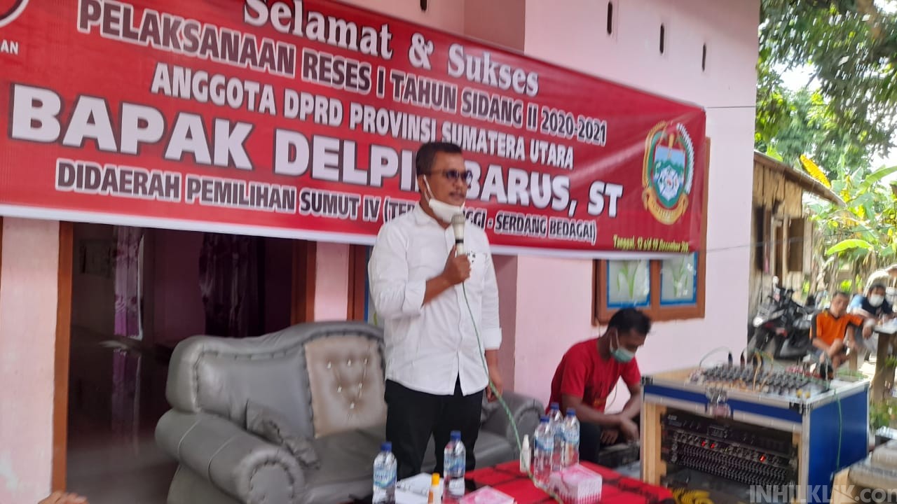 Anggota DPRD Sumut, Delpin Barus Berikan Apresiasi kepada Pendamping PKH Sergai 