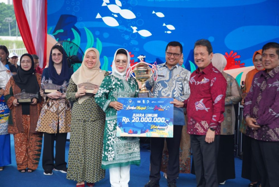 Provinsi Riau Juara Umum Lomba Masak Ikan Nasional