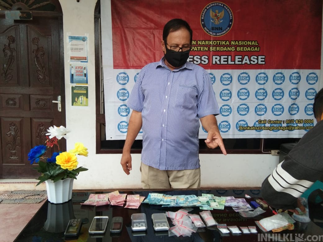 Bandar Sabu Asal Langsa Berhasil Diamankan BNNK Sergai