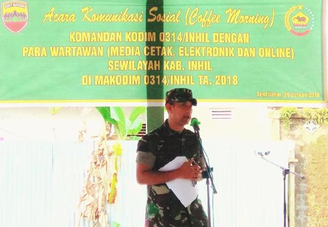 Kodim 0314 Inhil Siap Amankan Pilkada Serentak 2018