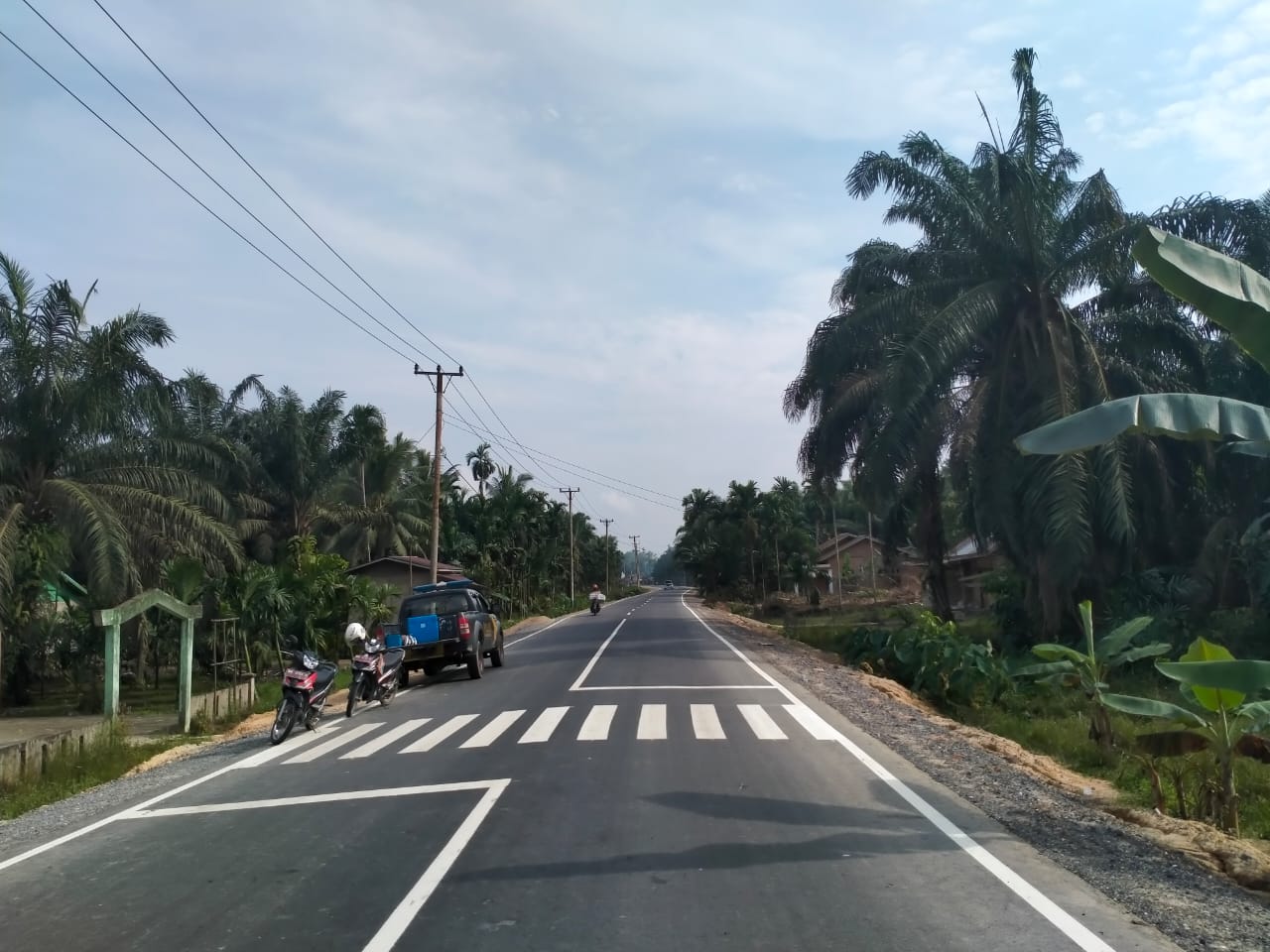 Jalan Mulus, Kades: Terima Kasih H Dani M Nursalam