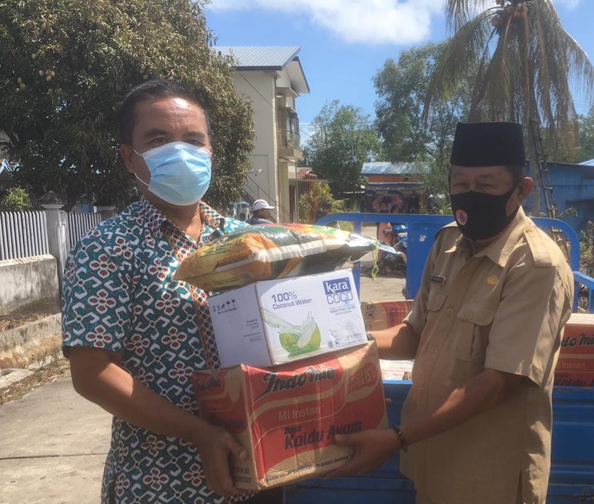 Sambu Group Serahkan Bantuan untuk Korban Kebakaran