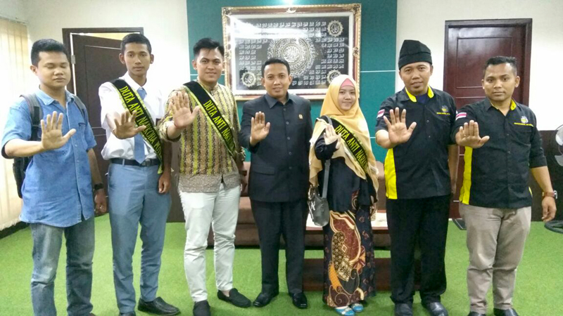 Ketua DPRD Inhil Dukung Program Granat Melalui Duta Anti Narkoba