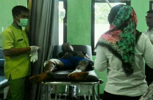 Warga Meranti ini Selamat dari Terkaman Buaya