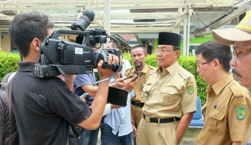 Warga di Bantaran Sungai Indragiri Akan Direlokasikan ke Rusunawa