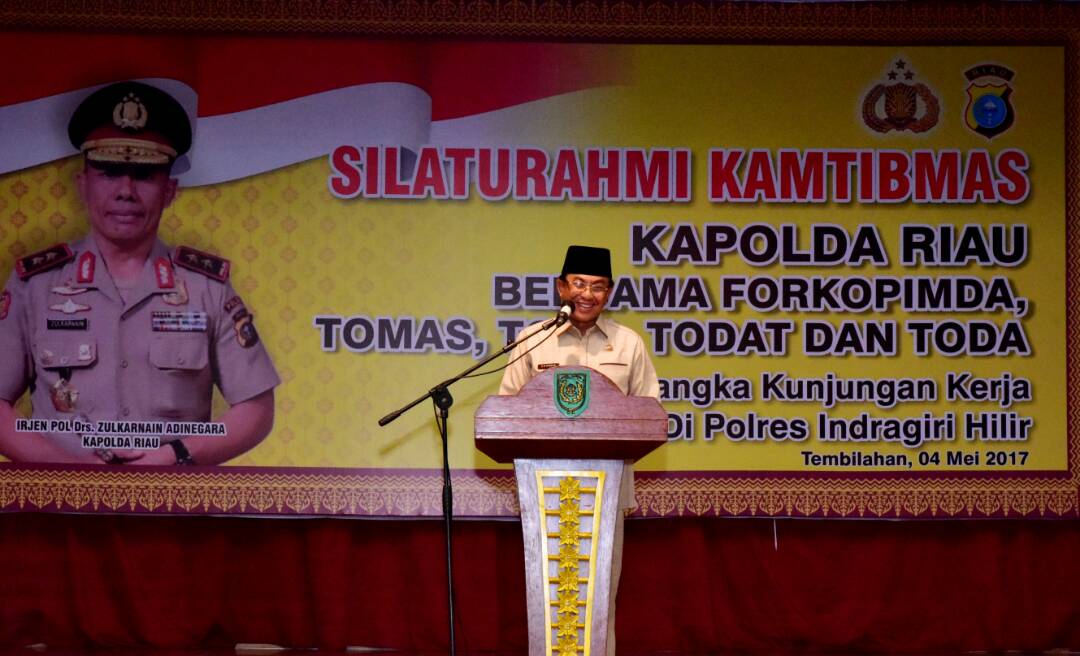 Bupati Inhil: Ciptakan Kondusifitas Daerah Bersama Masyarakat