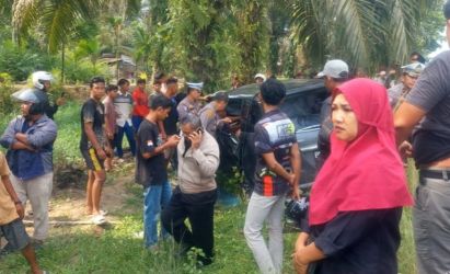 Warga Bengkalis Kecelakaan Tunggal di Bungaraya, Tiga Meninggal Dunia