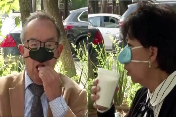 Cegah Terpapar COVID-19 Saat Makan, Peneliti Buat Masker Khusus Hidung