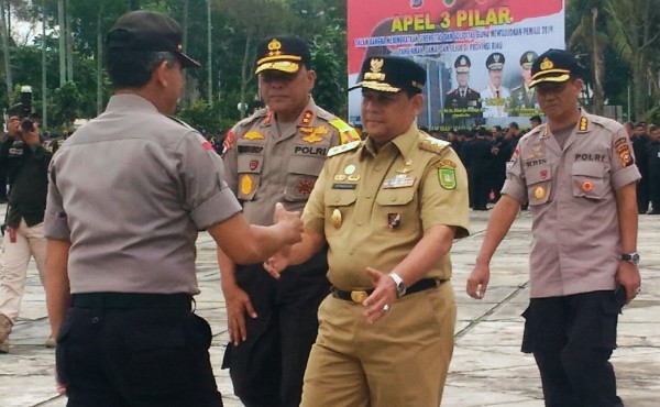 TNI, Polri dan ASN di Riau Akan Dijerat Pakai Semua Eleman Undang-Undang Jika Tak Netral di Pemilu 2019