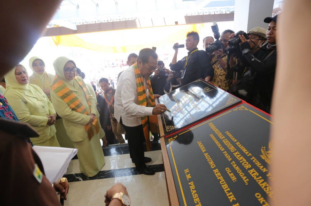 Jaksa Agung RI Resmikan Gedung Kejati Riau