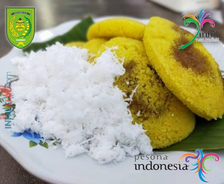 Kue Nenek Khas Tembilahan, Putu Piring dengan Aroma Kunyit
