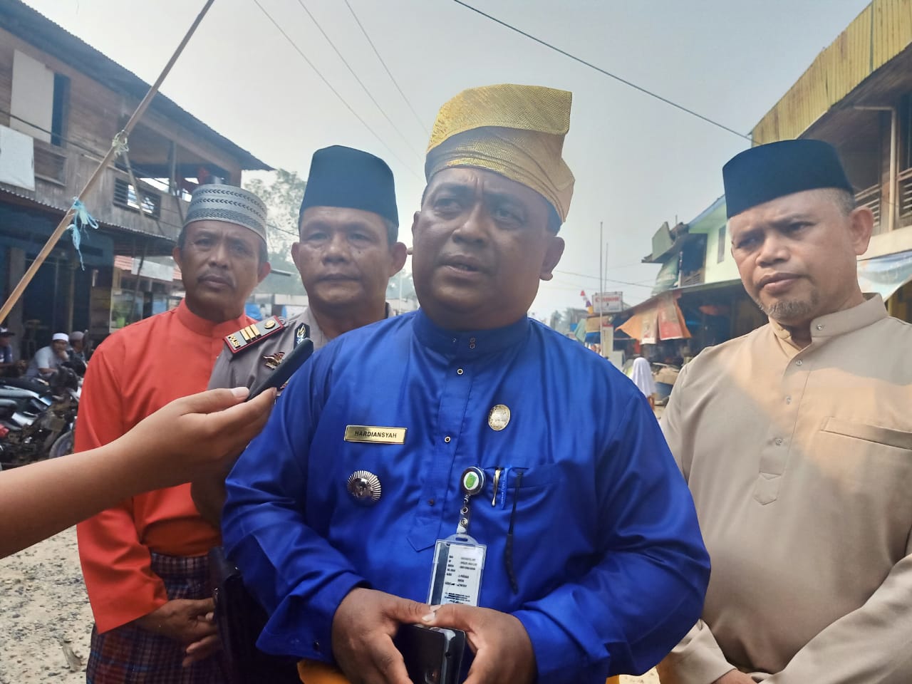 Camat Sungai Batang Minta Pemprov Riau Perhatiakan Jalan Provinsi