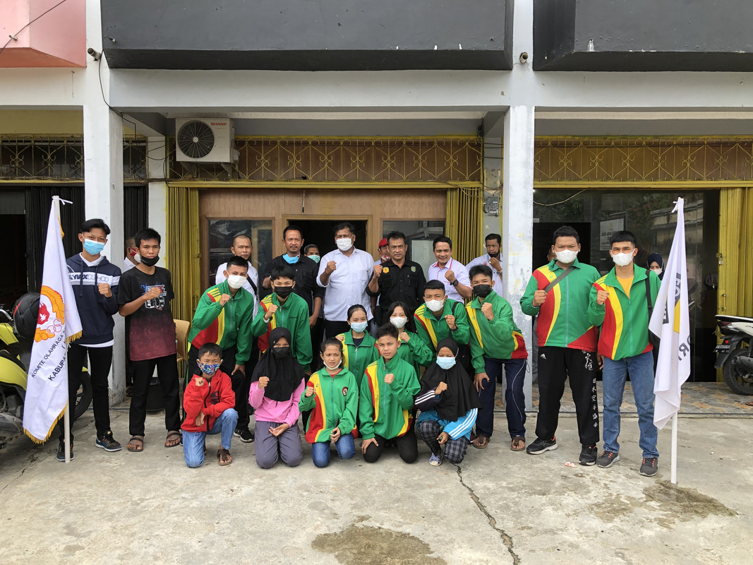 32 Atlet Karate Inhil Ikuti Kejuaraan Shokaido di Bengkalis