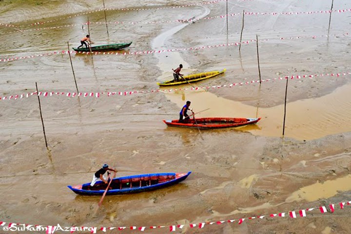 Besok, Pacu Sampan Leper Resmi Dibuka