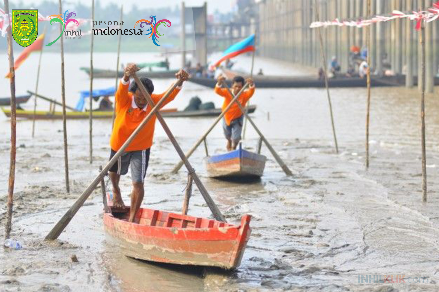 Sampan Leper, Dari Tradisi Hingga Menjadi Event Wisata di Inhil