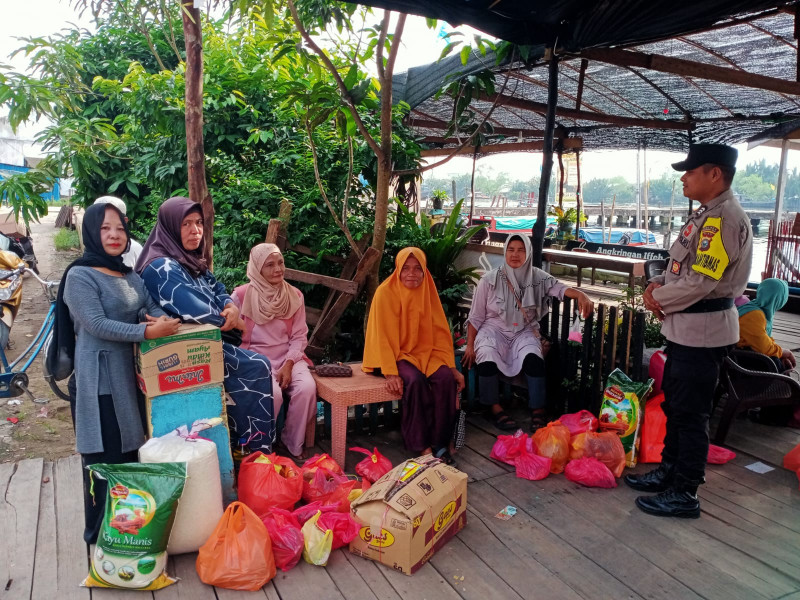 Brigadir Akmaluddin Sosialisasikan Pemilu Damai 2024 ke Warga Terusan Kempas