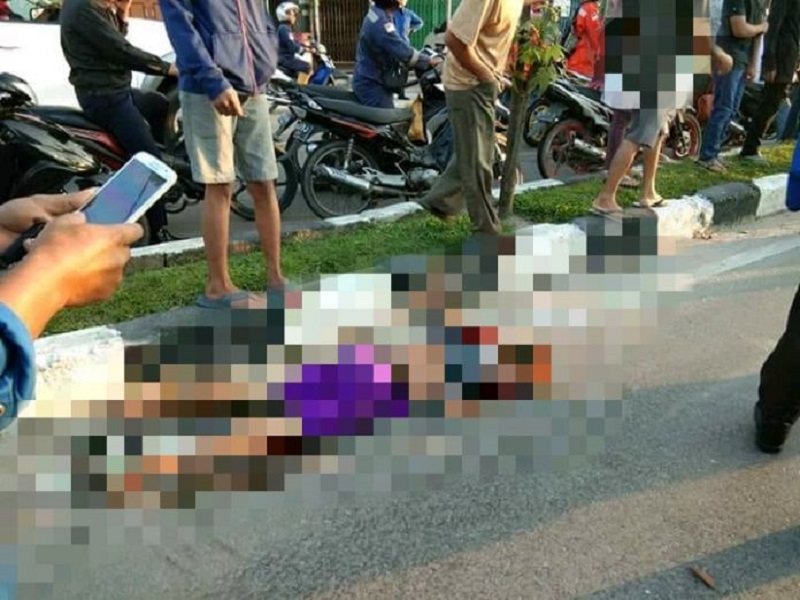 Motor Hilang Kendali dan Tabrak Pulau Jalan, Tiga ABG di Duri Terpental, 1 Tewas, 2 Kritis