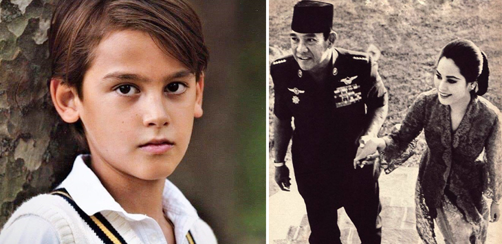 Ganteng Cucu Soekarno Blasteran Belanda dan Jepang