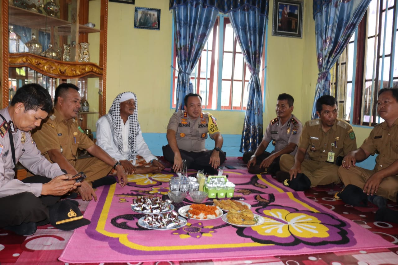 Kapolres Inhil Jumpai Tokoh Agama Concong