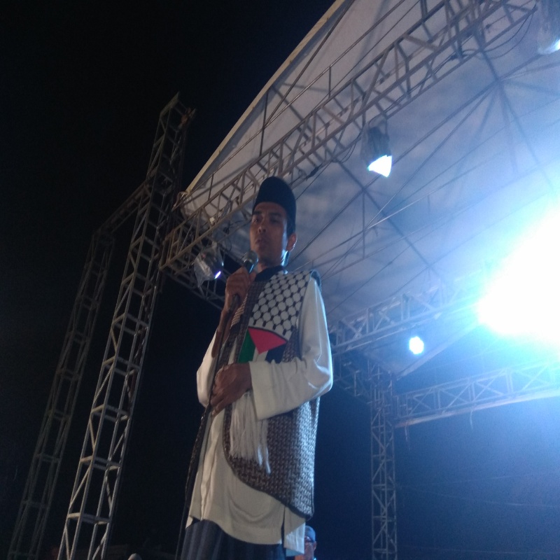 Tabligh Akbar Bersama UAS di Duri Bak Lautan Manusia