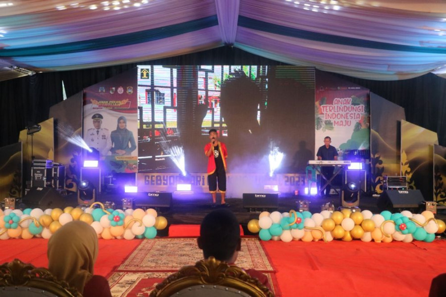Hari Anak Nasional 2023 di Pekanbaru Berlangsung Semarak
