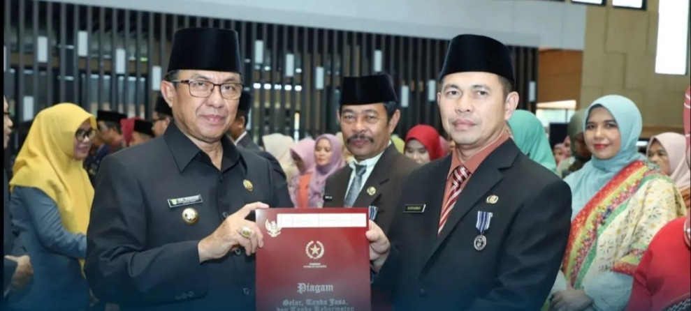 284 ASN Pemkab Inhil dapat Penghargaan Satyalancana Karya Satya