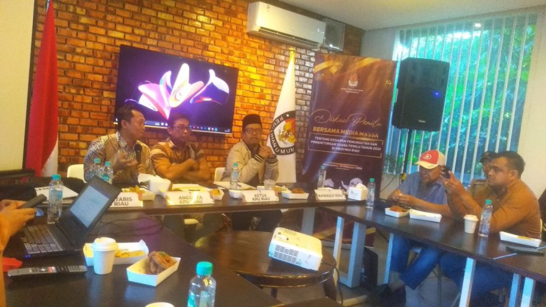 KPU Riau Catat DPTb Masuk 49.842 dan Keluar 55.862 di Pemilu 2024