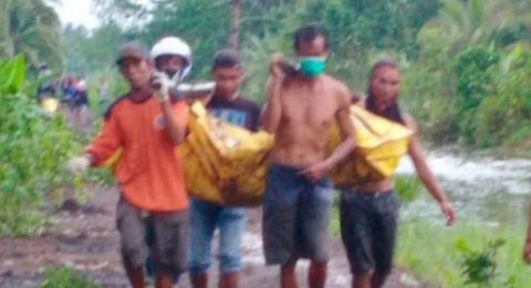 Mertua Bunuh Menantu, Mayatnya Membusuk Dikubur di Sawah