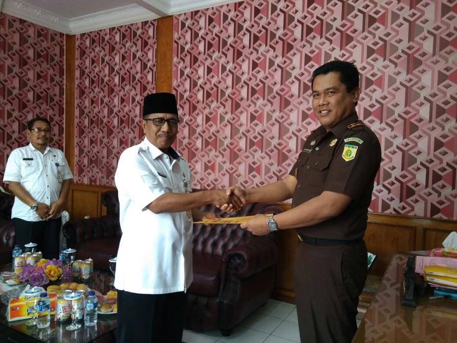 Diskominfo dan Dishub Tandatangani MoU Datun Dengan Kejaksaan Inhil