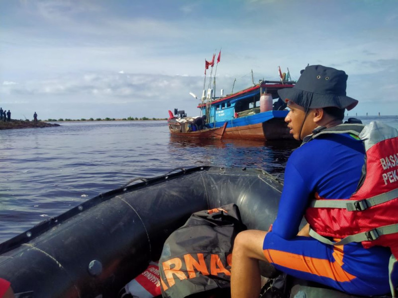 Nelayan Bengkalis Hilang Saat Melaut, Basarnas Lakukan Pencarian