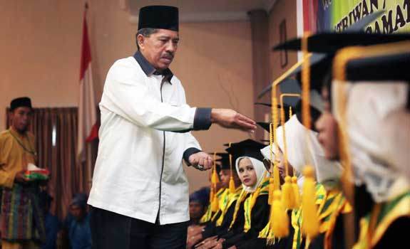 Wisuda Akbar Santri MDTA Mempura Dihadiri Wakil Bupati Siak