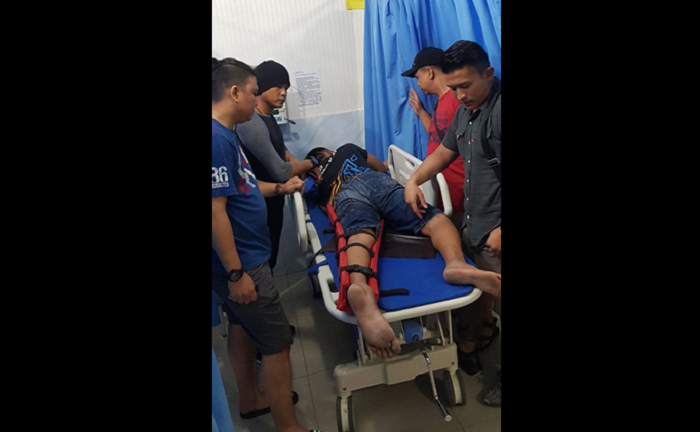 Digerebek! Bandar Sabu Lompat dari Hotel Angkasa Garden Pekanbaru, Kaki Kiri Patah