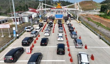 1,5 Juta Kendaraan Lewati Tol Sumatra Selama Arus Mudik-Balik