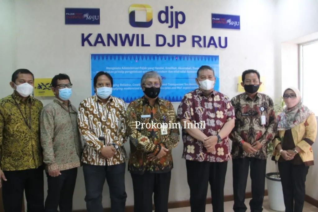 Inhil dan DJP Riau Teken Perjanjian Kerjasama