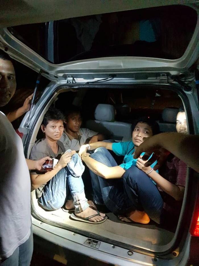 Jajaran Polres Kampar Tangkap 5 Napi Lapas Pekanbaru yang Kabur, 1 di Kecamatan Tambang, 4 di XIII Koto Kampar