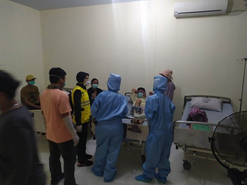 Lima WNA yang Terdampar di Pulau Bengkalis Diisolasi