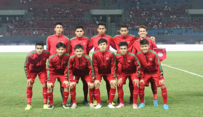 Babak I, Timnas Indonesia U-19 Unggul Atas Thailand