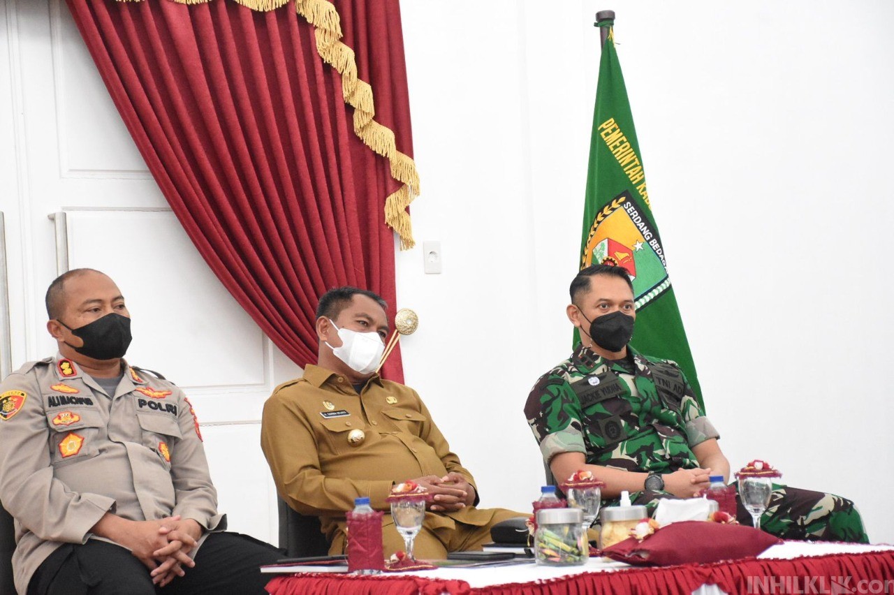 Bupati Sergai Ikuti Secara Virtual Pengarahan Presiden RI 
