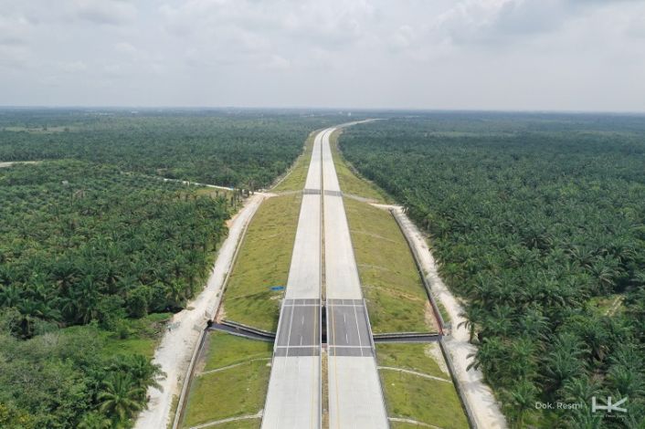 Pembangunan Tol Pekanbaru-Bangkinang Tuntas 40 Km