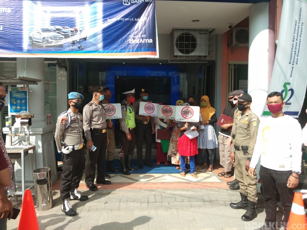 Polres Sergai bersama Sat Pol PP Sosialisasi AKB Kepada Masyarakat