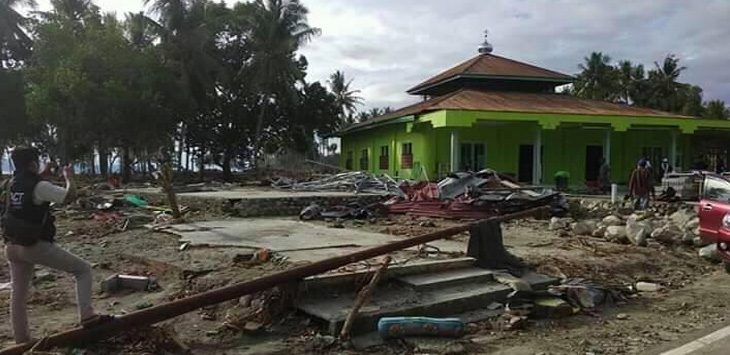 Rumah di Sekeliling Hancur, Namun Masjid di Palu ini Berdiri Kokoh, Ini Videonya