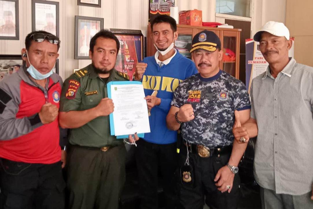 BKSDA Riau Evakuasi Satwa Liar Hasil Tangkapan DPKP Inhil