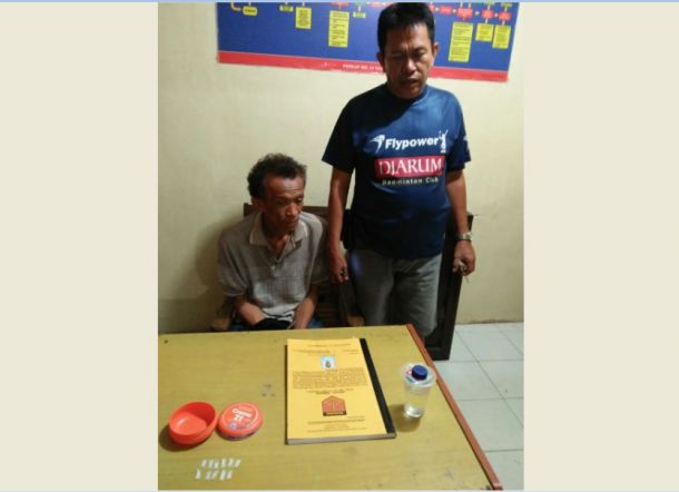 Kakek 62 Tahun Jadi Pengedar Sabu di Pinrang