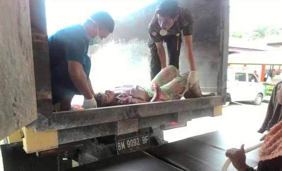 Mengenaskan! Adu Kambing Sepeda Motor Dengan Truk, Remaja 14 Tahun Di Rengat Meninggal Dunia