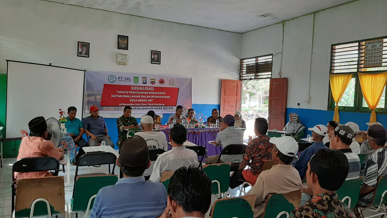 Sosialisasikan Desa Bebas Api, LSM PERAN Ingin Tempuling Bebas Karlahut
