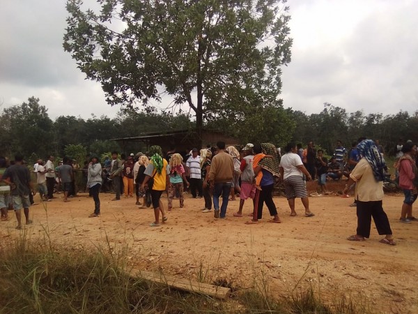 Konflik Lahan di Inhu Berlanjut, Ratusan Warga Demo PT CSS