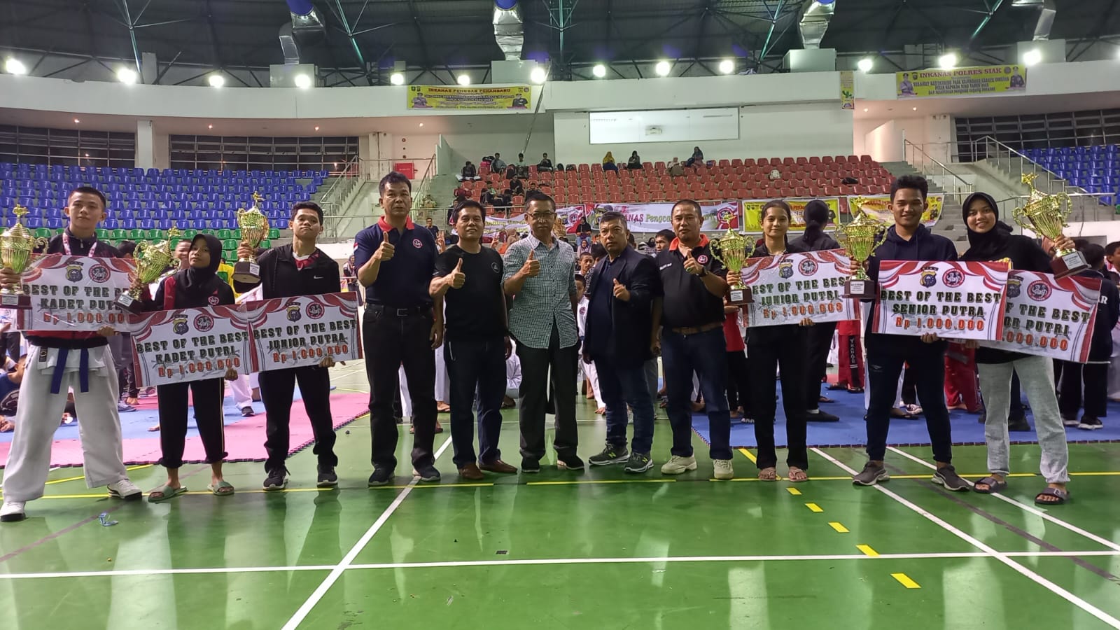 Atlet Polres Inhil Sabet 20 Medali Kejurda Inkanas Piala Kapolda Riau