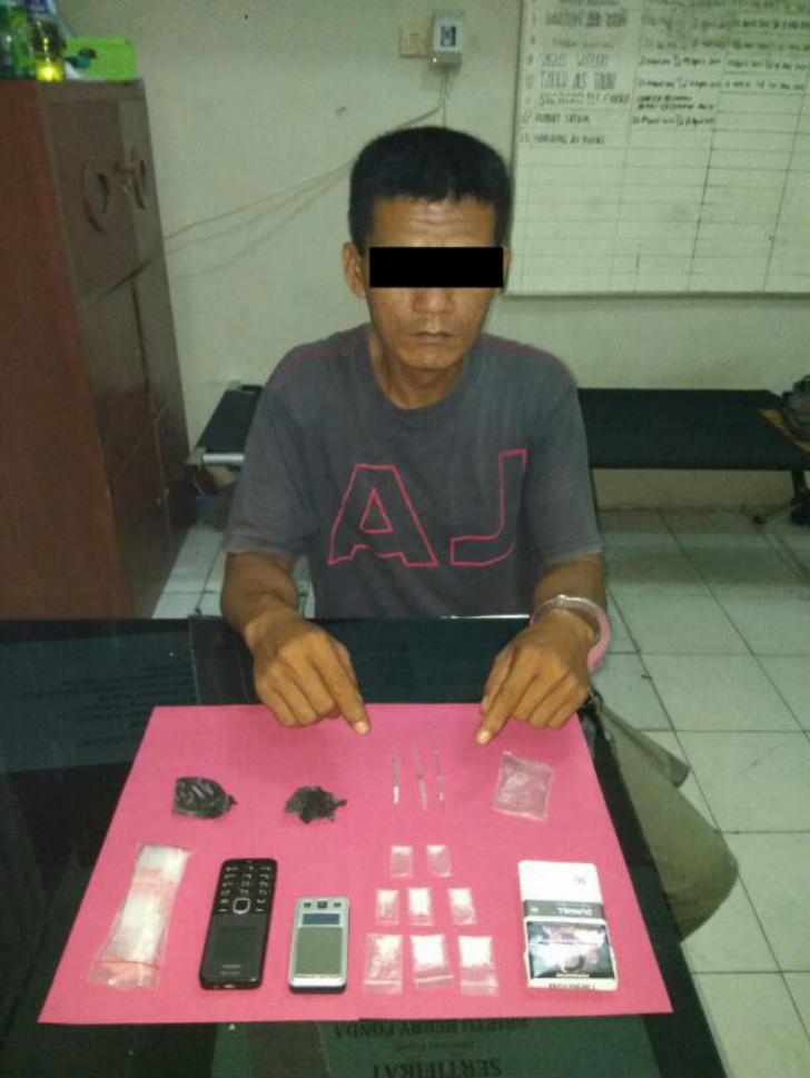 Pegawai Satpol PP Bangkinang Diamankan Polisi bersama BB Sabu